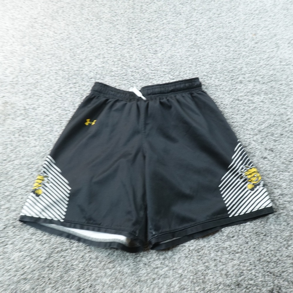 Wichita State Shockers Shorts Mens M Black Under Armour NCAA Basketball Athletic